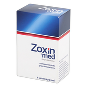 Zoxin-med, (20 mg/ml), szampon leczniczy przeciwłupieżowy, 6 ml, 6 saszetek