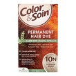 Color&Soin, farba do włosów, platynowy blond (10N), 135 ml