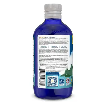 Nordic Naturals Arctic-D Cod Liver Oil Lemon, płyn, 237 ml