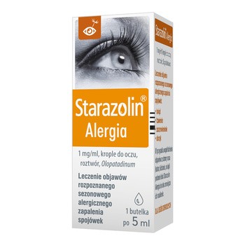 Starazolin Alergia, 1 mg/ml, krople do oczu, 5 ml
