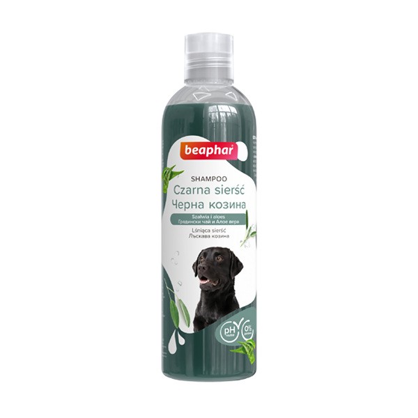 Beaphar Beaphar Shampoo Black Dog, szampon do czarnej sierści dla psów, 250 ml