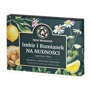 Herbal Monasterium, Imbir i Rumianek na nudności, pastylki do ssania, 12 szt.        