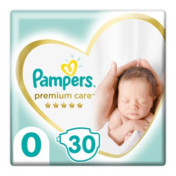 Zestaw 5x Pampers Premium Care Newborn, 30 szt.