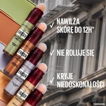 Maybelline Instant Eraser, korektor w płynie, 13 Cocoa, 6,8 ml