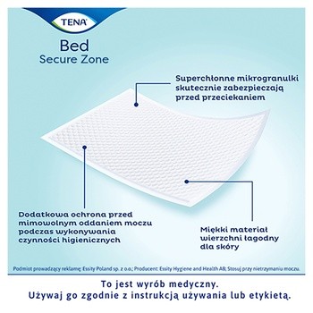 TENA Bed Plus OTC Edition, podkłady chłonne, 60 x 90 cm, 5 szt.