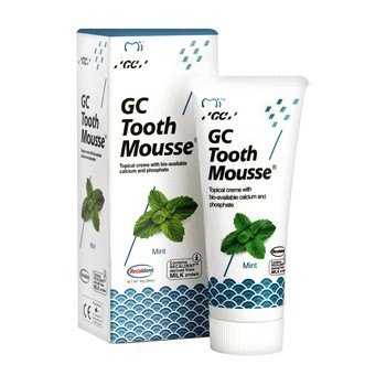 GC Tooth Mousse, płynne szkliwo bez fluoru, smak miętowy, 35 ml