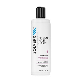 Solverx dermoHAIR, szampon regenerujący, 300 ml