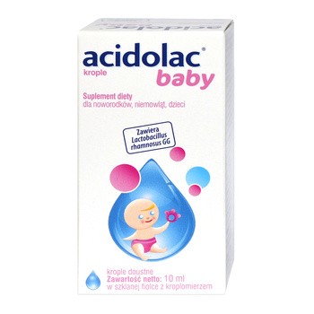 Acidolac Baby, krople, 10 ml