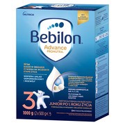 Bebilon Advance Pronutra 3 Junior, formuła na bazie mleka po 1. roku życia, proszek, 1000 g