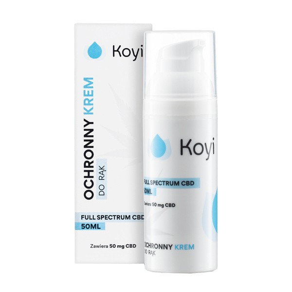 Koyi Koyi, krem do rąk z CBD, 50 ml