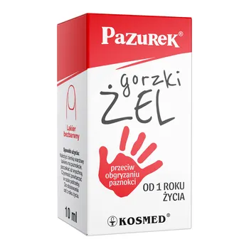 Gorzki żel przeciw obgryzaniu paznokci 10 ml [KOSMED]
