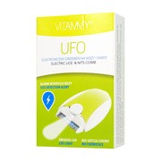 Vitammy UFO LC-10, grzebień elektryczny na wszy i gnidy, kolor limonkowy, 1 szt.