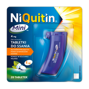 Niquitin Mini, 4 mg, tabletki do ssania, 20 szt.