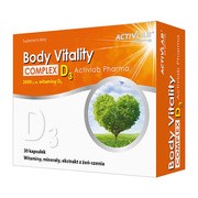 Body Vitality Complex + D3 ActivLab Pharma, kapsułki, 30 szt.        