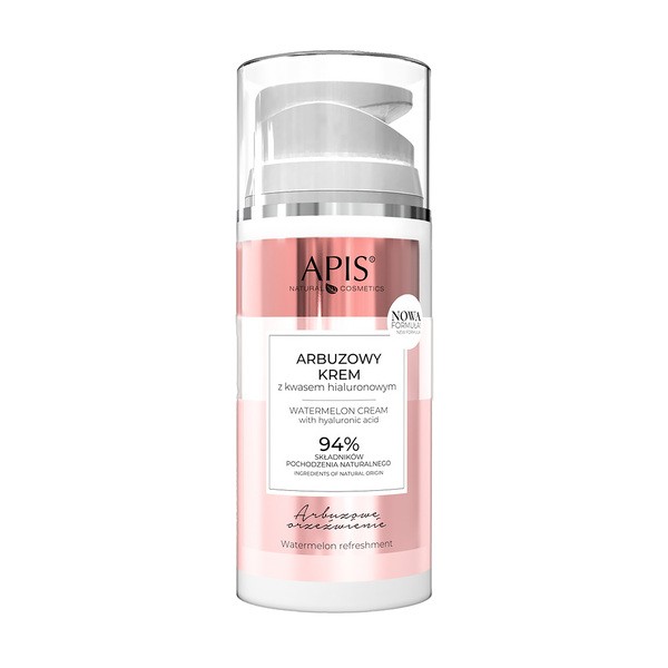 Arbuzowy krem do twarzy z kwasem hialuronowym 100ml [Apis] - Apis