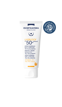 ISISPHARMA UVEBLOCK MINERAL SPF 50+, krem mineralny bezbarwny, 40ml