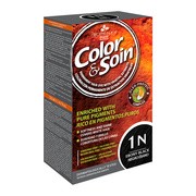 Color&Soin, farba do włosów, hebanowa czerń (1N), 135 ml