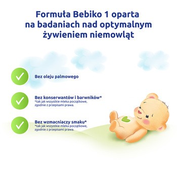 Bebiko 1 NUTRIflor Expert, mleko początkowe dla niemowląt, od urodzenia, proszek, 700 g