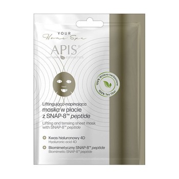 Apis Your Home Spa, maska w płacie liftingująco-napinająca, 20 g