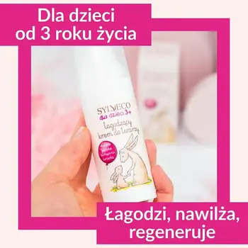 Sylveco dla dzieci 3+, łagodzący krem do twarzy, 50 ml