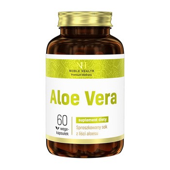 Aloe Vera, kapsułki, 60 szt. (Noble Health)