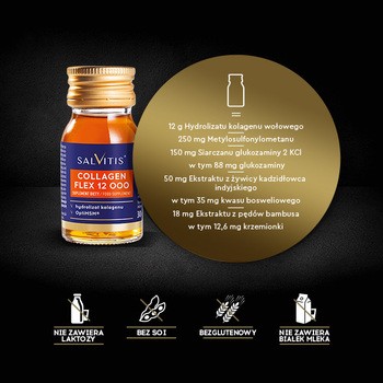 Salvitis Collagen Flex 12000, płyn, 30 ml