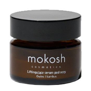 Mokosh, liftingujące serum pod oczy, owies i bambus, 15 ml