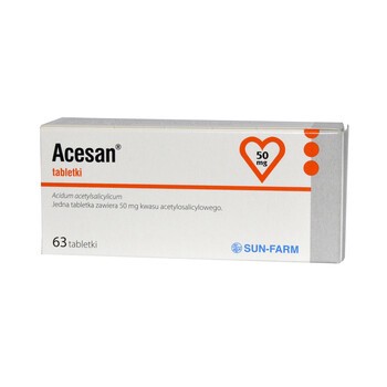 Acesan, 50 mg, tabletki, 63 szt.