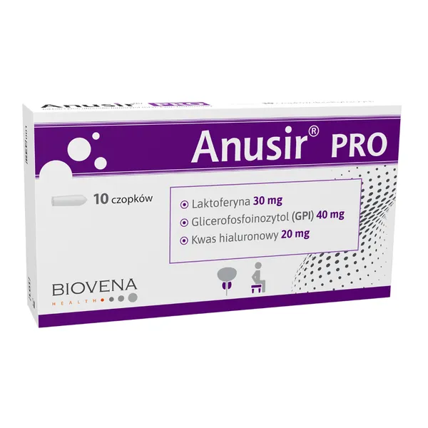 Anusir PRO czopki doodbytnicze 10 szt. [Anusir] - Anusir