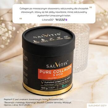 Salvitis Pure Collagen 5 000, proszek, 150 g