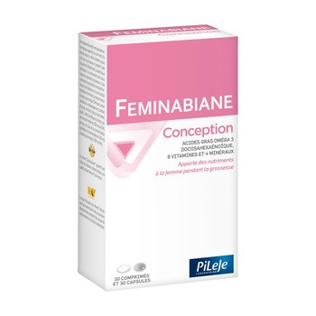 PiLeJe Feminabiane Conception, tabletki + kapsułki, 30 szt. + 30 szt.