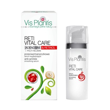 Vis Plantis Reti Vital Care, przeciwzmarszczkowe serum wygładzające z retinolem, 30 ml