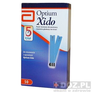 Test paskowy Optium Xido, 50 szt