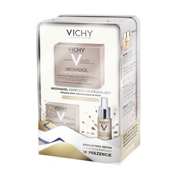 Zestaw Promocyjny Vichy Neovadiol, krem na dzień, skóra normalna/mieszana, 50 ml + krem na noc, 15 ml + serum, 7 ml