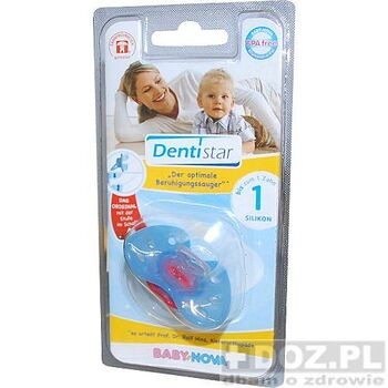 Baby Nova Dentistar, gryzak dla dzieci bez ząbków, 1 szt