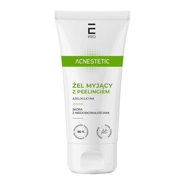 Enilome Enilome Pro Acnestetic, żel myjący z peelingiem, 200 ml — Składniki i ocena