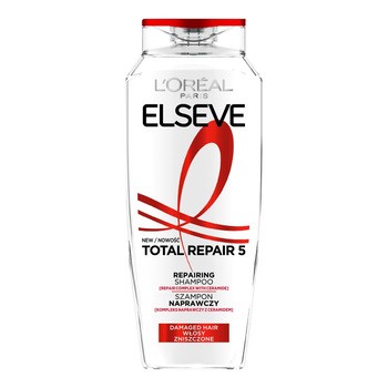 Loreal Elseve Total Repair 5, szampon regenerujący do włosów zniszczonych, 400 ml