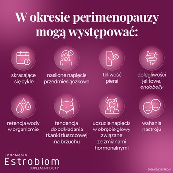 EndoMesin estrobiom, kapsułki, 30 szt. + 30 szt.