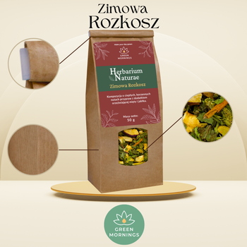 Green Mornings, Herbarium Naturae, Zimowa Rozkosz, herbata ziołowo-owocowa, 50 g