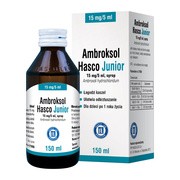 alt Ambroksol Hasco Junior, 15 mg/5 ml, syrop, 150 ml