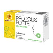 alt Propolis Forte, tabletki do ssania o smaku mentolowym, bez cukru, 30 szt.