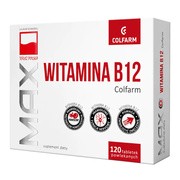 Colfarm Max Witamina B12, tabletki powlekane, 120 szt.