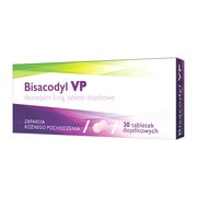 Bisacodyl VP, 5 mg, tabletki dojelitowe, 30 szt.