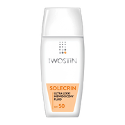 Iwostin Solecrin, ultra lekki niewidoczny fluid SPF 50+, 40 ml