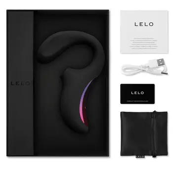 Lelo Enigma Black, wibrator soniczny o podwójnym działaniu, 1 szt.