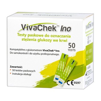 VivaChek Ino, test paskowy, 50 szt.