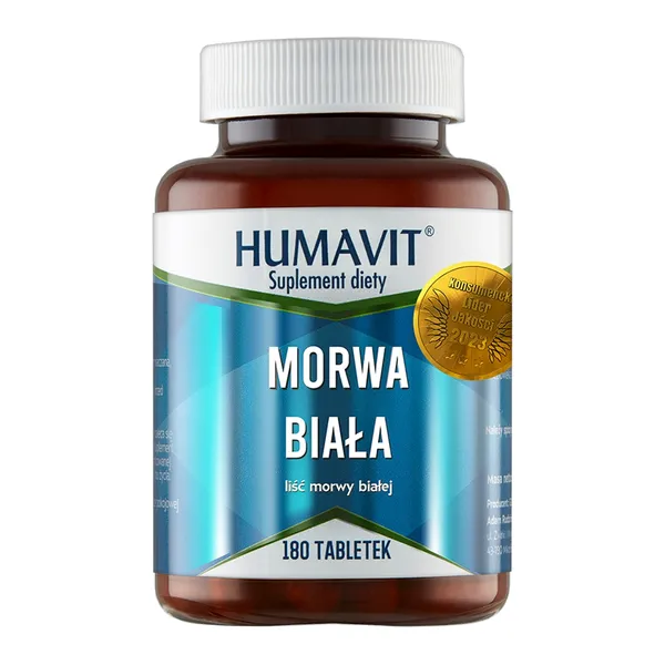 Morwa Biała 720 mg 180 tabletek [Humavit]