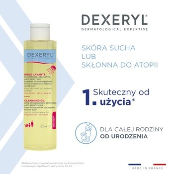 Dexeryl Cleansing Oil, olejek oczyszczający, 200 ml