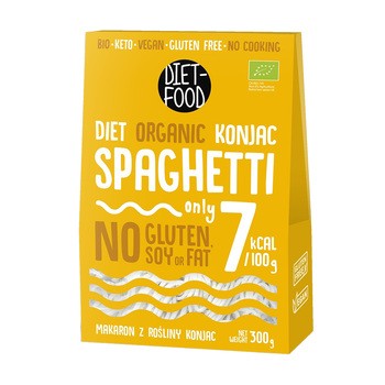 Diet-Food, bio makaron konjac shirataki, spaghetti, 300 g