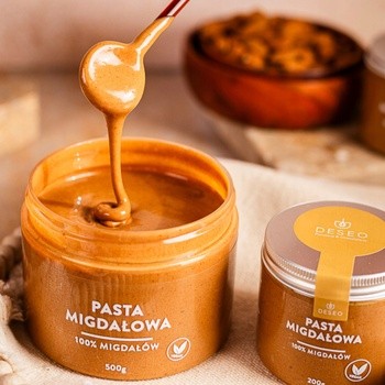 Deseo, pasta migdałowa 100%, 200 g